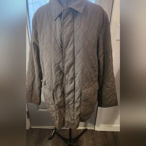 Daniel Cremieux Men's Quilted Tan Jacket